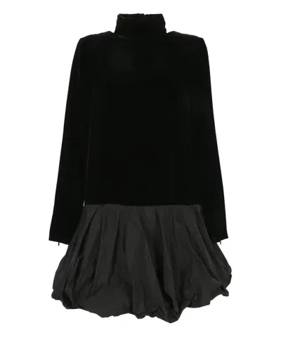 Max Mara Mini Dress In Black