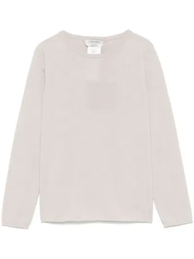 Max Mara Miss Sweater In White