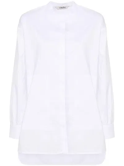 Max Mara Nanda Shirt In White