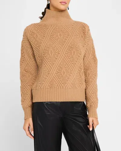 Max Mara Panino Sweater In Camel