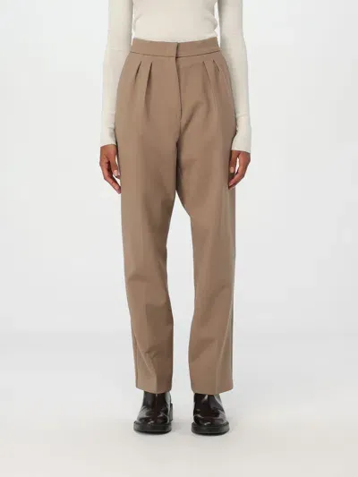 Max Mara Pants  Woman Color Hazel In Haselnuss