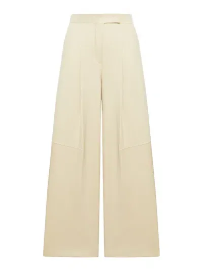 Max Mara Pants In Nude & Neutrals