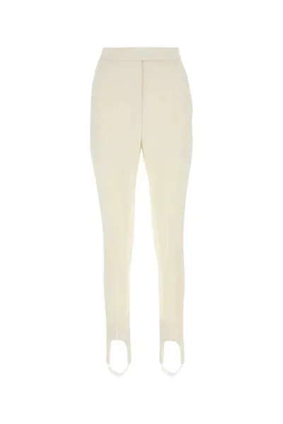 Max Mara Pants In White