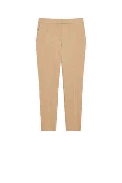 Max Mara Trousers In Honey