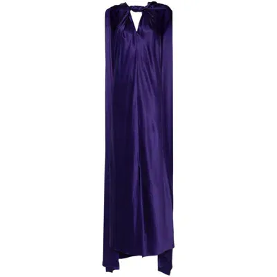 Max Mara Pianoforte Dresses In Purple