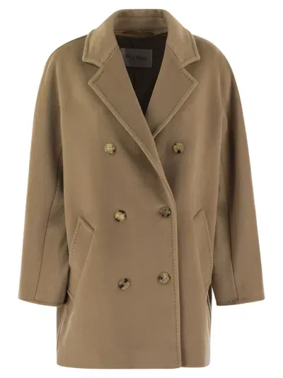 Max Mara Rebus 101801 Icon Short Coat In Brown