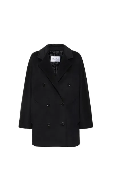 Max Mara Rebus Blouson In Black