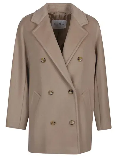 Max Mara Rebus Peacoat In Brown