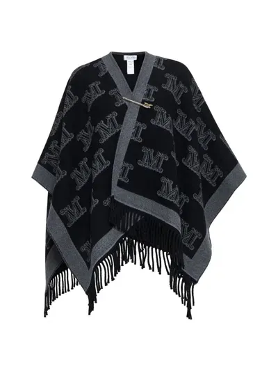 Max Mara Scarfs In Black