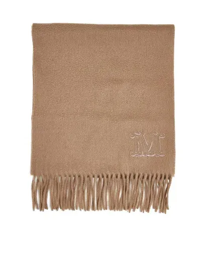 Max Mara Scarfs In Brown