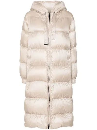 Max Mara Seipa Parka In Neutrals