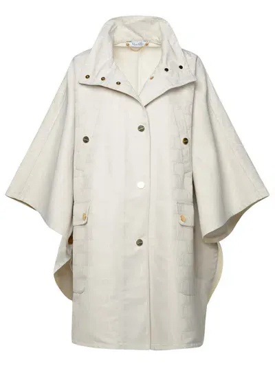 Max Mara Shadow Hood In Cream