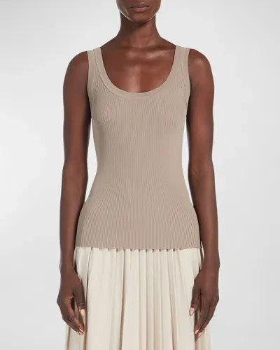 Max Mara Siro Tank Top - Leisure In Beige