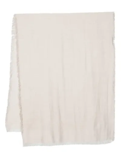 Max Mara Stole In Cashmere And Silk In Neutrals