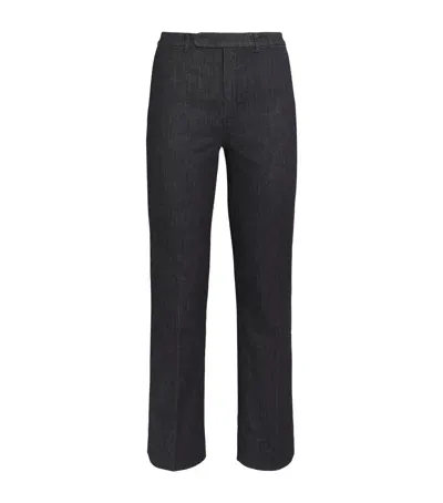 Max Mara Straight Jeans In Blue