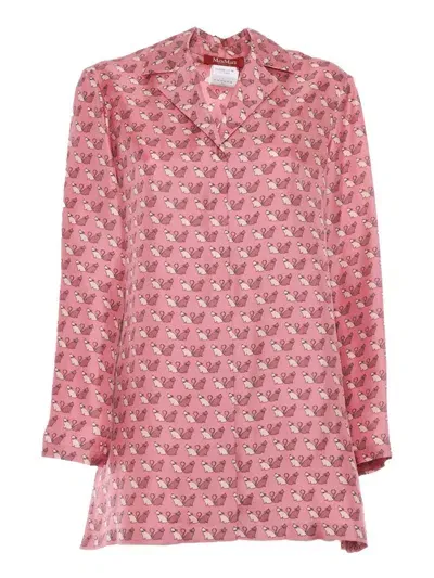 Max Mara Studio Blusa In Pink