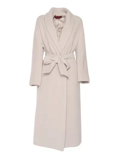 Max Mara Studio Coat In Beige