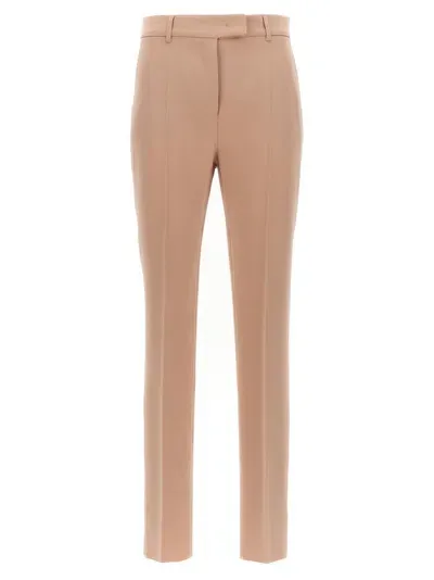 Max Mara Studio Jerta Tailored Trousers In Pink