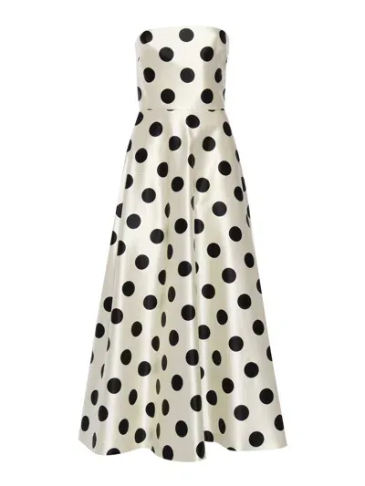 Max Mara Cippo Dress In White