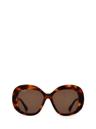 Max Mara Sunglasses In Brown