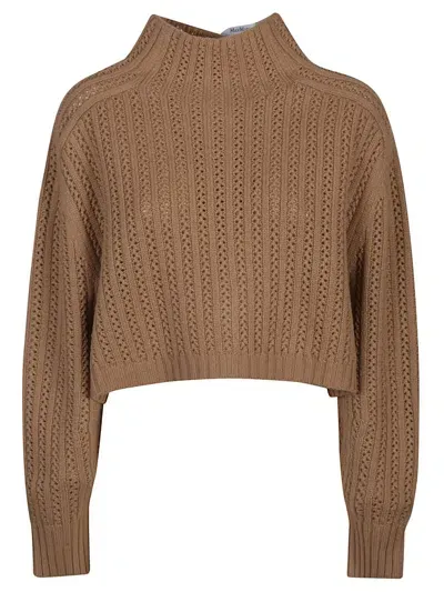 Max Mara Sweater In Brown