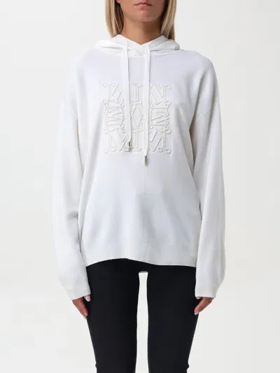 Max Mara Sweater  Woman Color White In Weiss