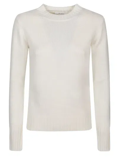 Max Mara Sweater In White