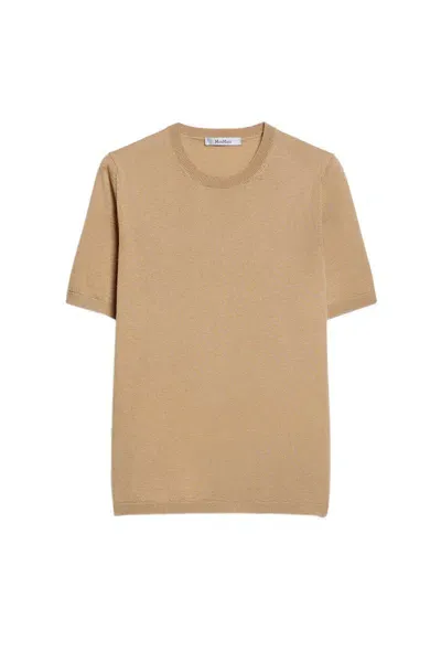 Max Mara Sweaters In Beige