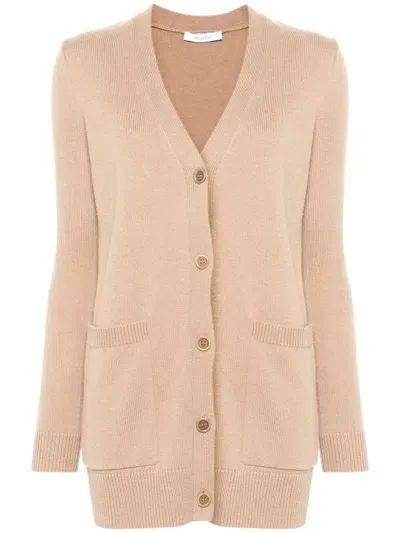 Max Mara Sweaters In Beige