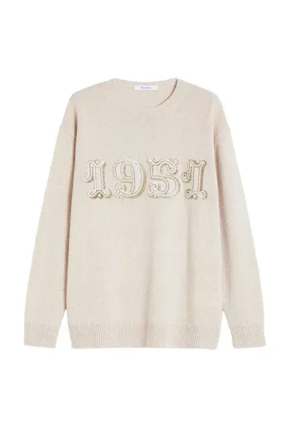 Max Mara Sweaters In Beige