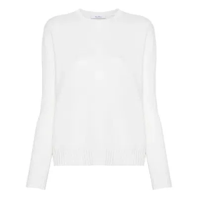 Max Mara Sweaters In White