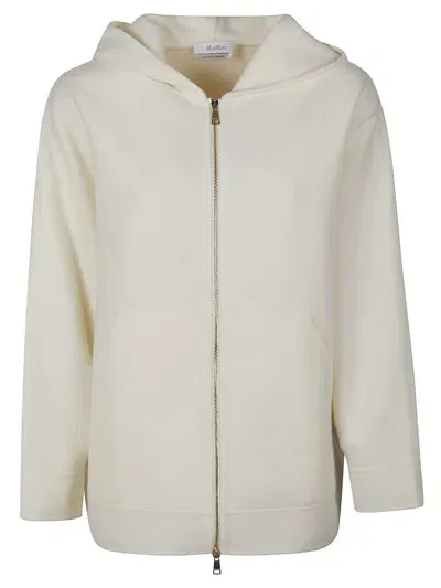 Max Mara Sweatshirt In White