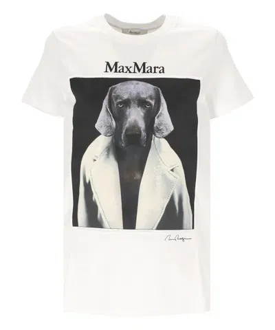 Max Mara T-shirt In White