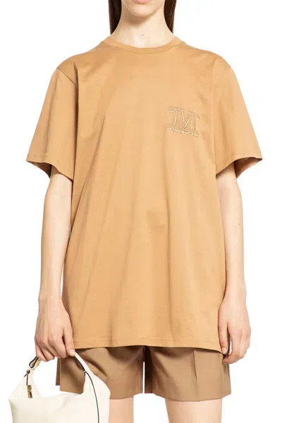 Max Mara T-shirts In Beige