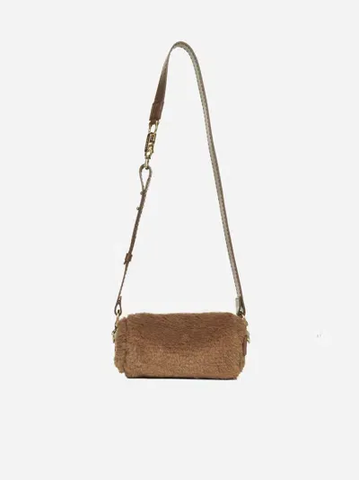 Max Mara Teddyrolls Bag In Beige