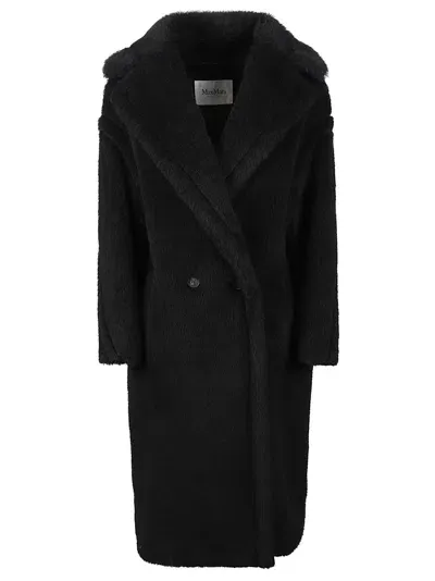 Max Mara Tedgirl Coat In Black