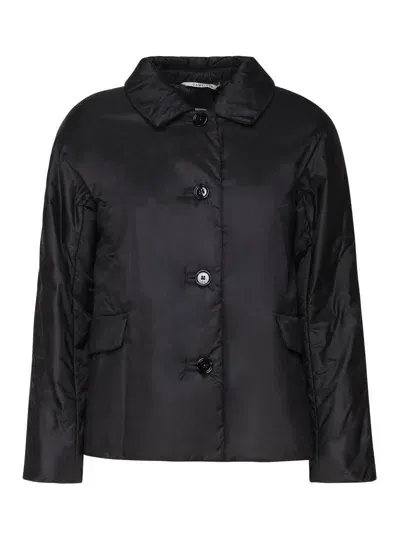 Max Mara The Cube Coats In Black