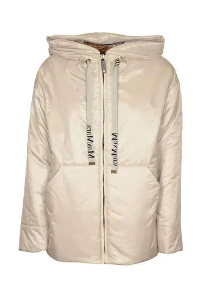 Max Mara The Cube Greenda Padded Jacket In Grey