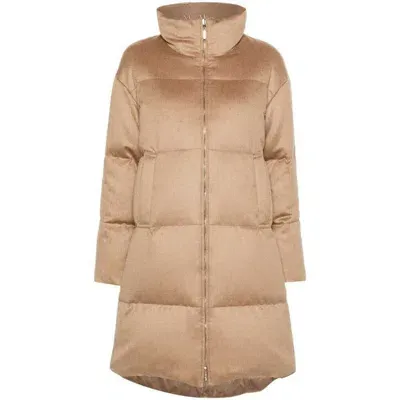 Max Mara The Cube Outerwears In Beige