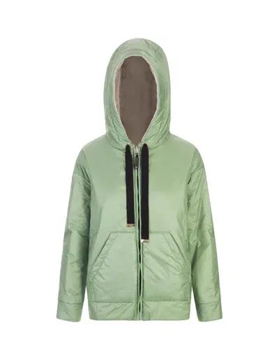 Max Mara The Cube Pastel Green Greenbox Parka