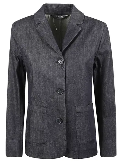 Max Mara The Cube Robin Jacket In Blue