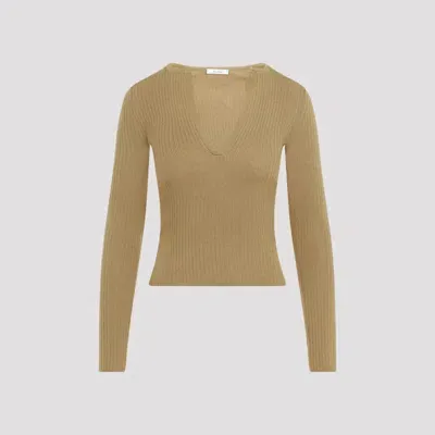 Max Mara Urlo Pullover In Brown