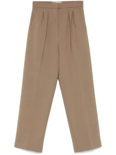 Max Mara Verbano Trousers In Brown