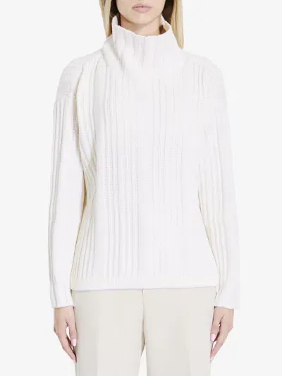 Max Mara Vitalba Sweater In White