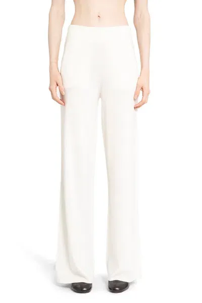 Max Mara Wide Leg In White