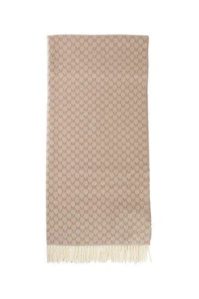 Max Mara Woman Beige Scarves