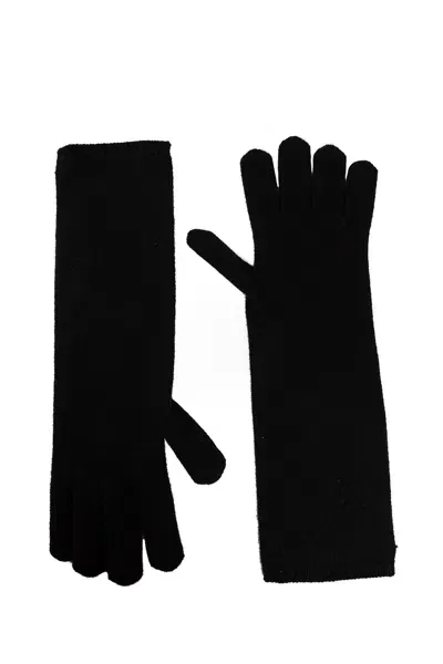 Max Mara Woman Black Gloves