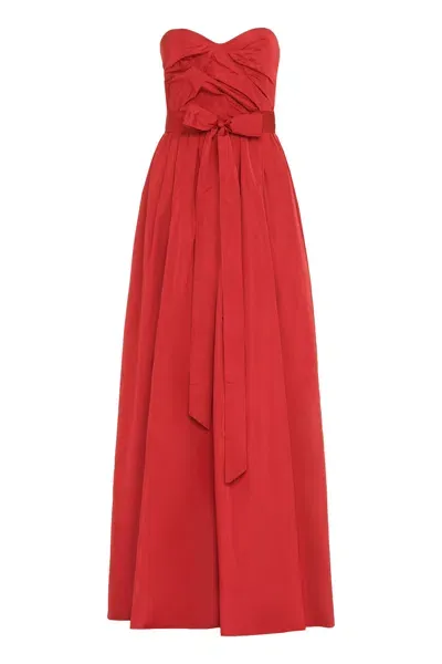 Max Mara Women's Anzio Corset Dress In Red