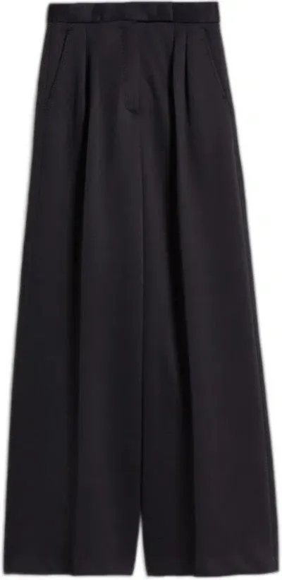 Max Mara Medoza Wide Leg Pant Pants In Ultramarine