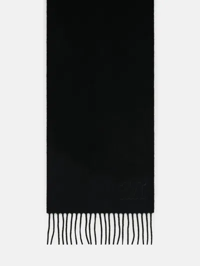 Max Mara 'wsdalia' Black Cashmere Scarf